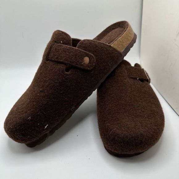 CUSHIONAIRE Womens Clog 9 BROWN - Picture 7 of 7